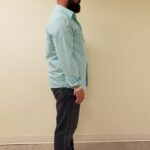 Right side image of man before reshape procedure