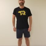 Front view of MW after reshape procedure