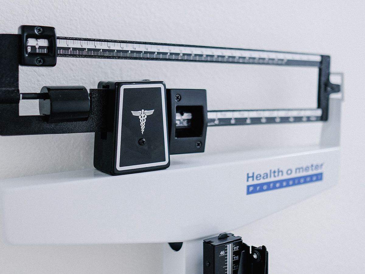 image of medical weight scale