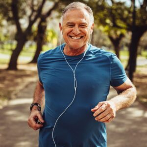 man running
