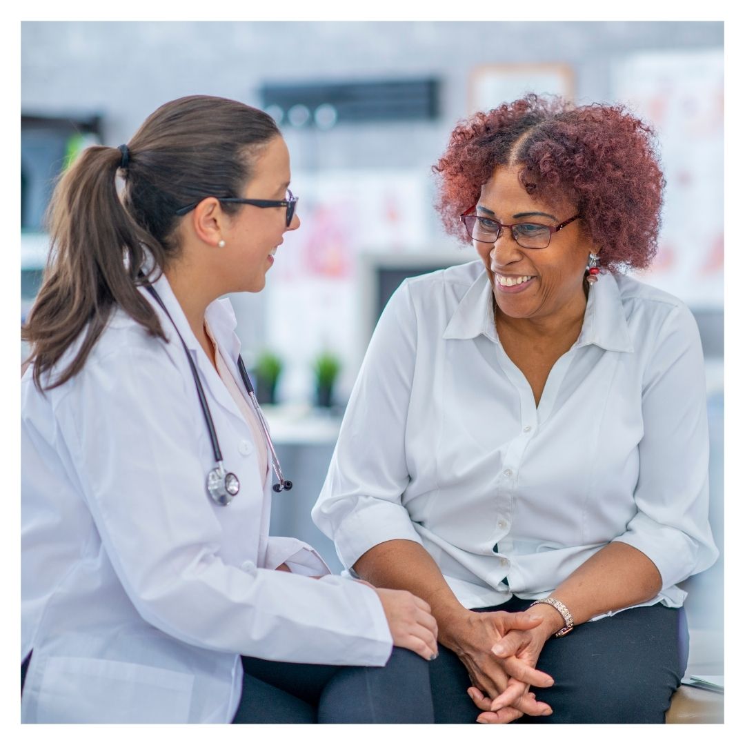 Woman seeking medical weight loss solutions