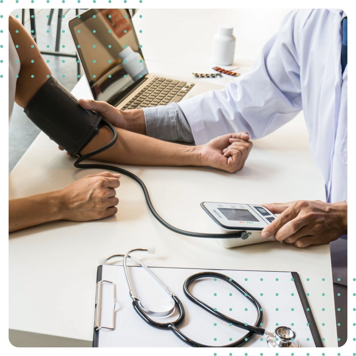 physician and patient