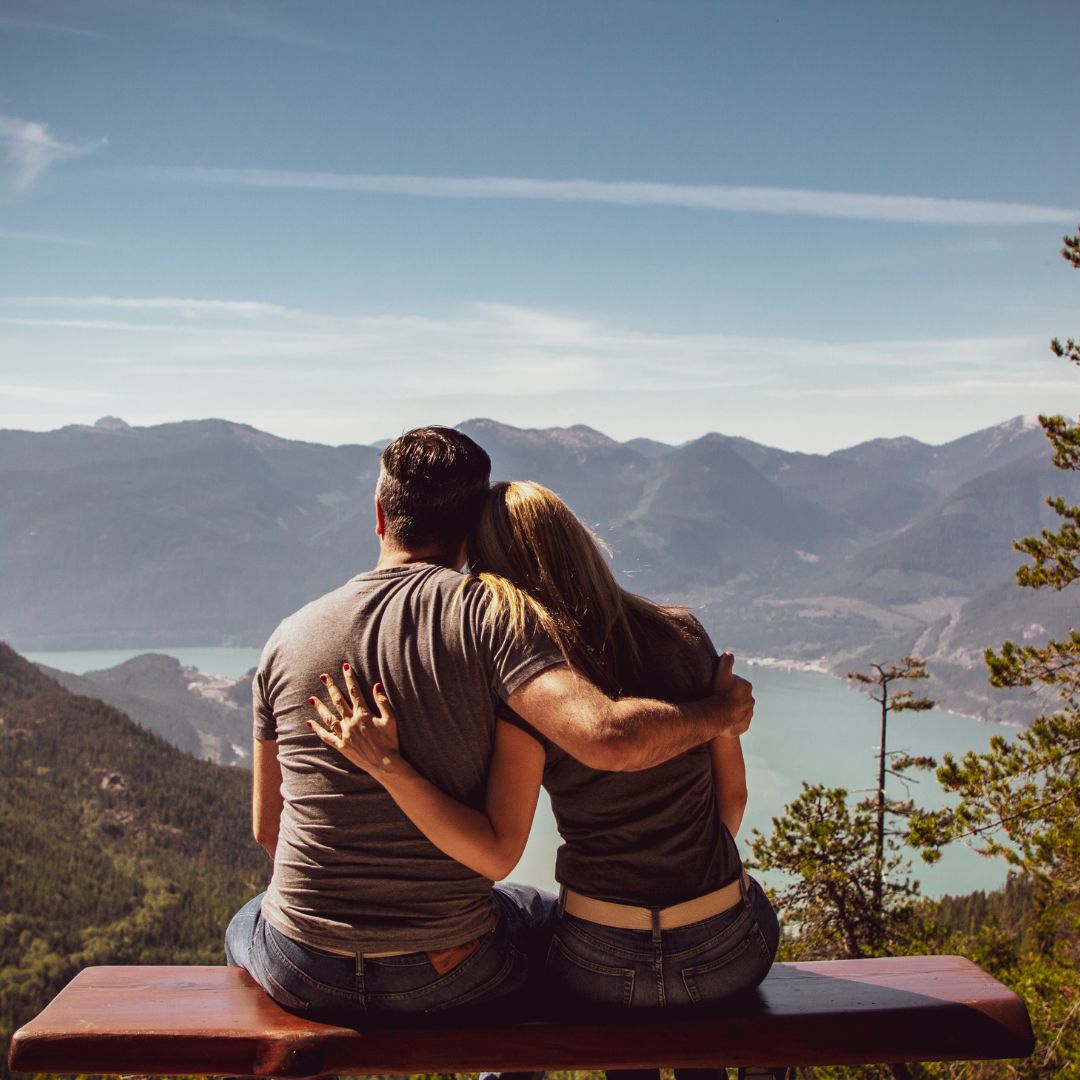 couple sitting together